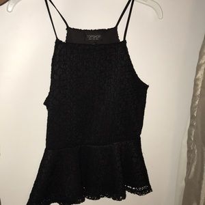 Top shop peplum top